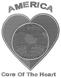 AMERICA CORE OF THE HEART logo
