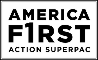 AMERICA F1RST ACTION SUPERPAC logo