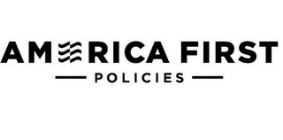 AMERICA FIRST POLICIES logo
