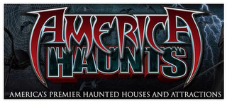 AMERICA HAUNTS AMERICA'S PREMIER HAUNTED HOUSES AND ATTRACTIONS logo