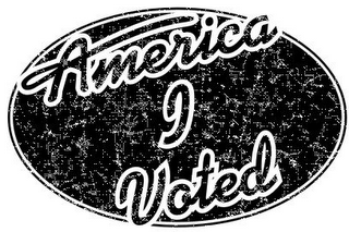 AMERICA I VOTED logo