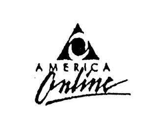 AMERICA ONLINE logo