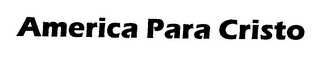 AMERICA PARA CRISTO logo