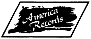AMERICA RECORDS logo