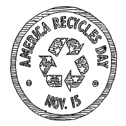 AMERICA RECYCLES DAY NOV. 15 logo