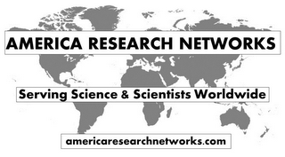 AMERICA RESEARCH NETWORKS SERVING SCIENCE & SCIENTISTS WORLDWIDE AMERICARESEARCHNETWORKS.COM logo