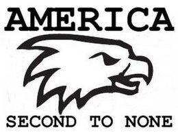 AMERICA SECOND TO NONE logo
