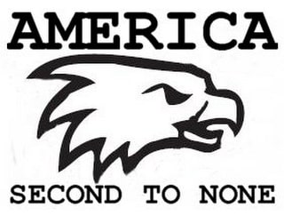 AMERICA SECOND TO NONE logo