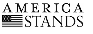AMERICA STANDS logo
