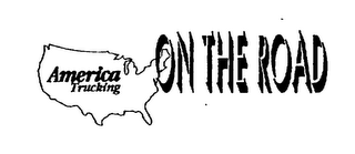 AMERICA TRUCKING ON THE ROAD logo