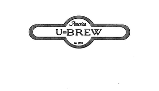 AMERICA U-BREW logo