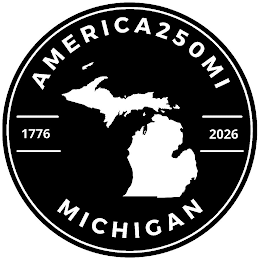 AMERICA250MI 1776 2026 MICHIGAN logo