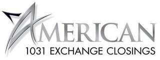 AMERICAN 1031 EXCHANGE CLOSINGS logo