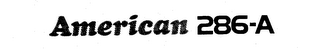 AMERICAN 286-A logo
