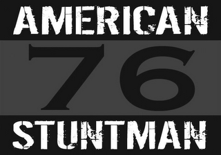 AMERICAN 76 STUNTMAN logo