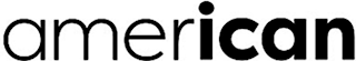 AMERICAN logo