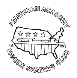 AMERICAN ACADEMY FIGURE SKATING CLUB EST. 1998 logo