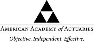 AMERICAN ACADEMY OF ACTUARIES OBJECTIVE. INDEPENDENT. EFFECTIVE. logo
