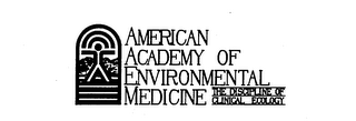 AMERICAN ACADEMY OF ENVIRONMENTAL MEDICINE THE DISCIPLINE OF CLINICAL ECOLOGY logo