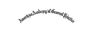 AMERICAN ACADEMY OF GENERAL PRACTICE logo