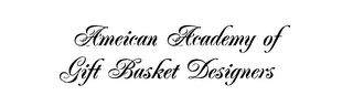 AMERICAN ACADEMY OF GIFT BASKET DESIGNERS logo