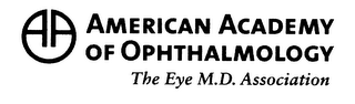 AMERICAN ACADEMY OF OPHTHALMOLOGY THE EYE M.D. ASSOCIATION logo