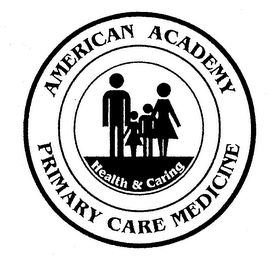 AMERICAN ACADEMY PRIMARY CARE MEDICINE HEALTH & CARING logo
