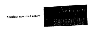 AMERICAN ACOUSTIC COUNTRY logo