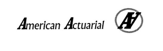 AMERICAN ACTUARIAL AA logo