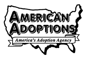 AMERICAN ADOPTIONS AMERICA'S ADOPTION AGENCY logo