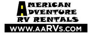 AMERICAN ADVENTURE RV RENTALS WWW.AARVS.COM logo