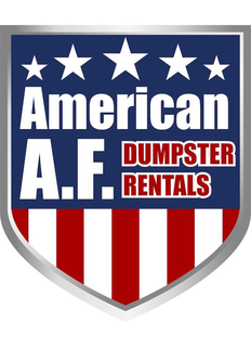 AMERICAN A.F. DUMPSTER RENTALS logo