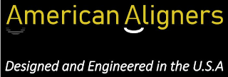 AMERICAN ALIGNERS DESIGNED AND ENGINEERED IN THE U.S.A logo