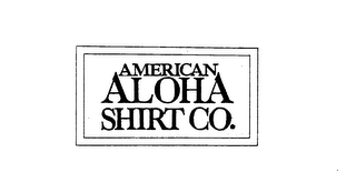 AMERICAN ALOHA SHIRT CO. logo