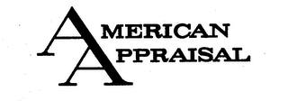 AMERICAN APPRAISAL AA logo