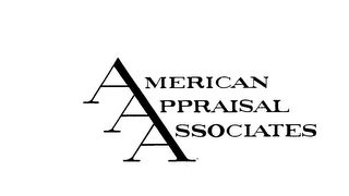AMERICAN APPRAISAL ASSOCIATES logo