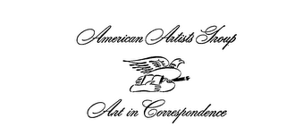 AMERICAN ARTISTS GROUP ART IN CORRESPONDENCE logo