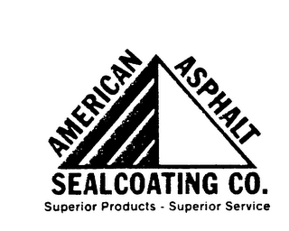 AMERICAN ASPHALT SEALCOATING CO. SUPERIOR PRODUCTS - SUPERIOR SERVICE logo