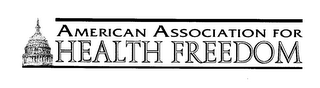 AMERICAN ASSOCIATION FOR HEALTH FREEDOM logo