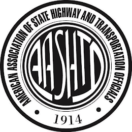 • AMERICAN ASSOCIATION OF STATE HIGHWAY AND TRANSPORTATION OFFICIALS • 1914 AASHTO logo