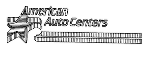 AMERICAN AUTO CENTERS logo