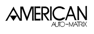 AMERICAN AUTO-MATRIX logo