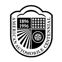 AMERICAN AUTOMOBILE CENTENNIAL 1896 1996 logo