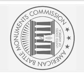 AMERICAN BATTLE MONUMENTS COMMISSION UNITED STATES OF AMERICA logo