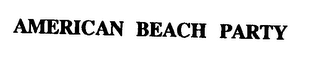 AMERICAN BEACH PARTY logo