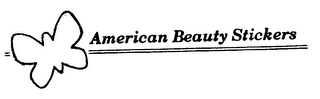 AMERICAN BEAUTY STICKERS logo