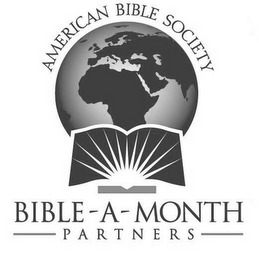 AMERICAN BIBLE SOCIETY BIBLE-A-MONTH PARTNERS logo