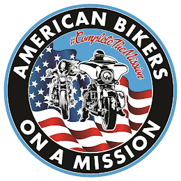 AMERICAN BIKERS ON A MISSION #COMPLETETHEMISSION logo