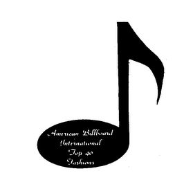 AMERICAN BILLBOARD INTERNATIONAL TOP 40 FASHIONS logo