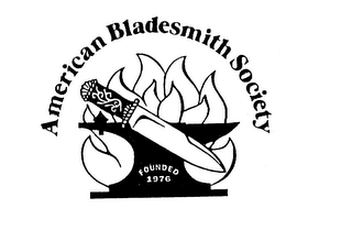 AMERICAN BLADESMITH SOCIETY FOUNDED 1976 logo
